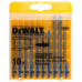 DeWALT DT2292-QZ HSS Dekopírfűrészlap készlet fémhez, 10 db
